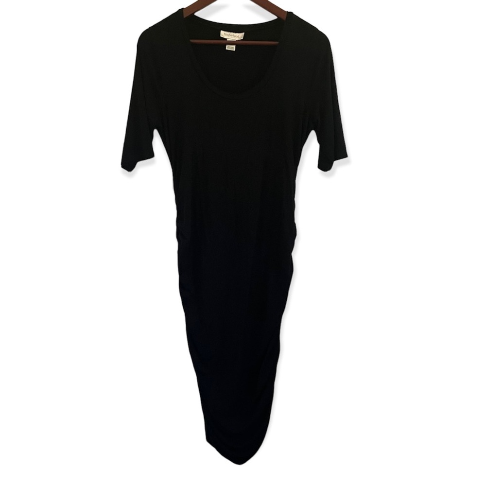 Motherhood Maternity Versatile Black Dress, Size M